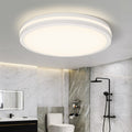 Plafoniera LED IP65 3CCT 3600lm, 300x55mm, Alba