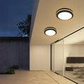 Plafoniera LED IP65 3CCT 3000lm, 300x55mm, IP65,2700K-4100K-6500K, Neagra