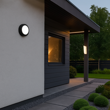 Round wall lamp Lara IP65 15W 3000K 1350LM