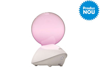 Umidificator Airfree Orb Plus cu recipient sticla, senzor nivel umiditate, suprafata 20mp