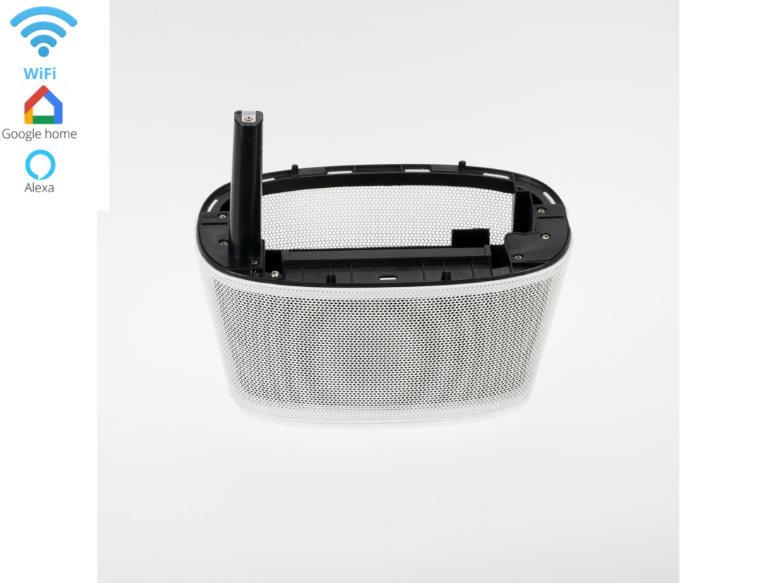 Umidificator cu evaporare Alaze PRO, 6,7 litri/zi, senzor umiditate cu culori, higrostat, suprafata 40mp