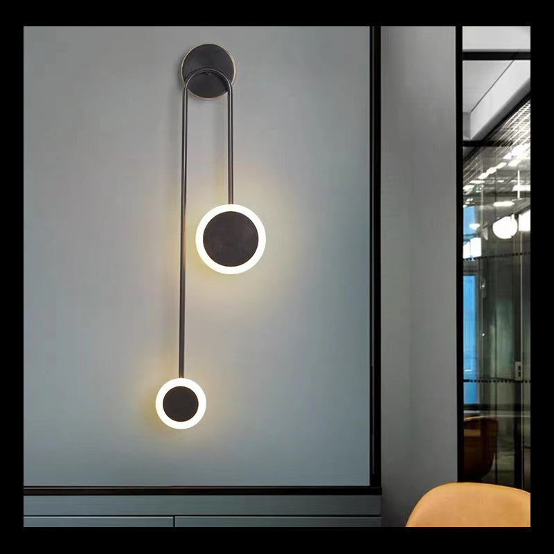 APLICA CU LED 10W LUMINA NEUTRA SE-W2550-BK A+B (2B/SET)
