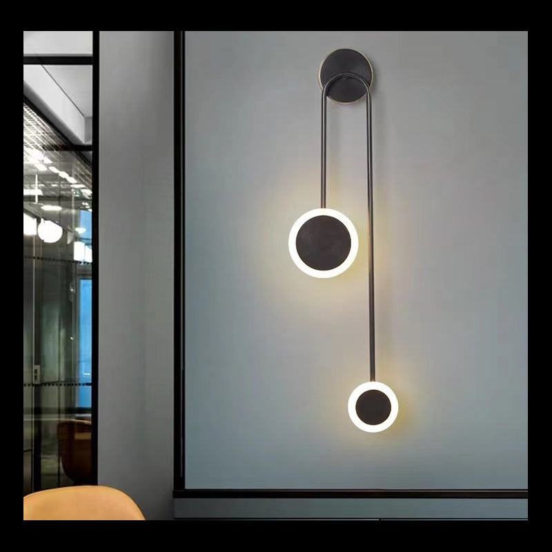 APLICA CU LED 10W LUMINA NEUTRA SE-W2550-BK A+B (2B/SET)