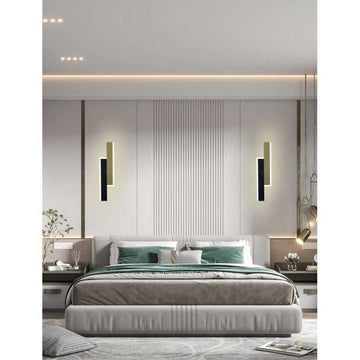 Aplica Cu Led 3929 Bk+gd 40cm 3 Functii Lumina Rece/calda/neutra