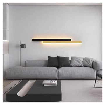 Aplica Cu Led 3929 Bk+gd 60cm 3 Functii Lumina Rece/calda/neutra