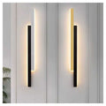 Aplica Cu Led 3929 Bk+wt 80cm 3 Functii Lumina Rece/calda/neutra