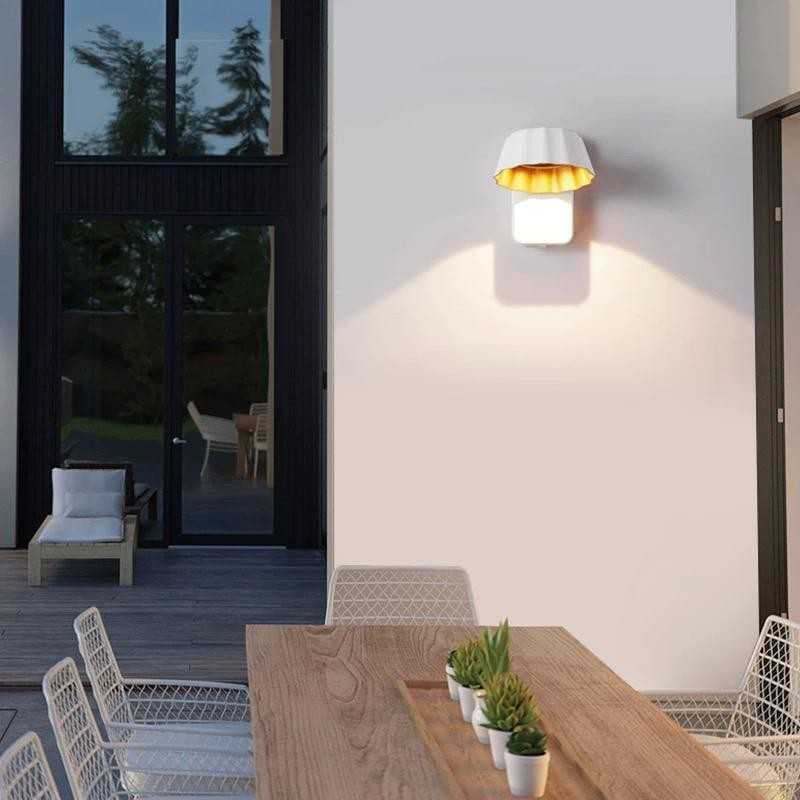 APLICA CU LED 7W EXTERIOR LUMINA CALDA