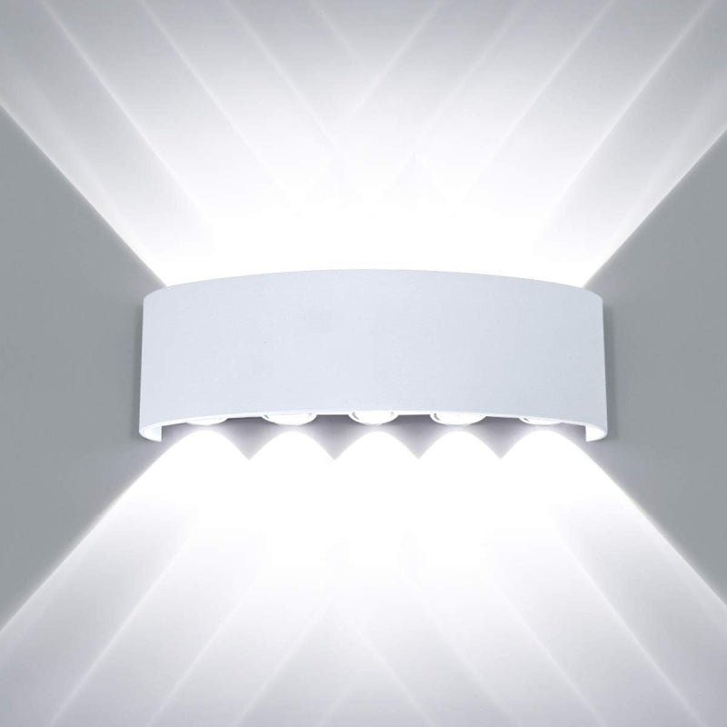 APLICA CU LED EXTERIOR LUMINA CALDA 12W IP65