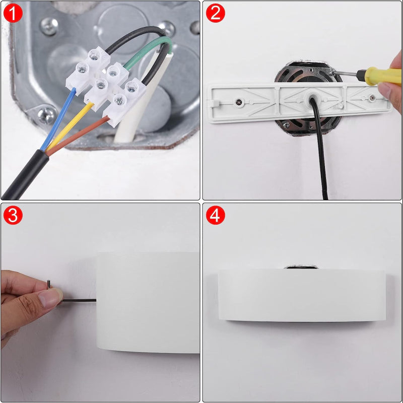 APLICA CU LED EXTERIOR LUMINA CALDA 12W IP65