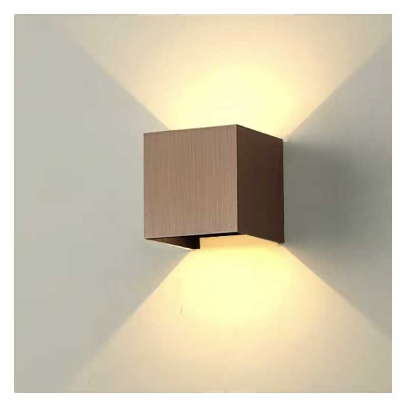 APLICA CU LED EXTERIOR LUMINA CALDA 2040F BROWN