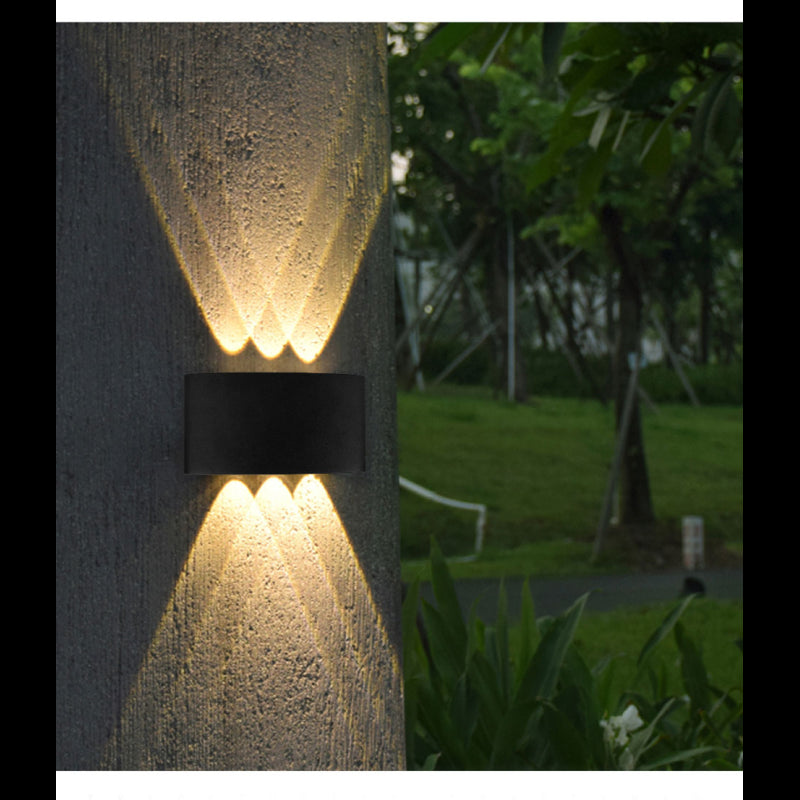 APLICA CU LED EXTERIOR LUMINA CALDA 2056/3 BK