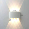 APLICA CU LED EXTERIOR LUMINA CALDA 2056/3 WT