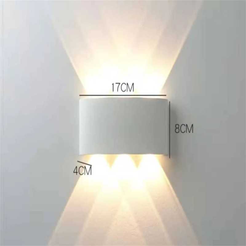 APLICA CU LED EXTERIOR LUMINA CALDA 2056/3 WT