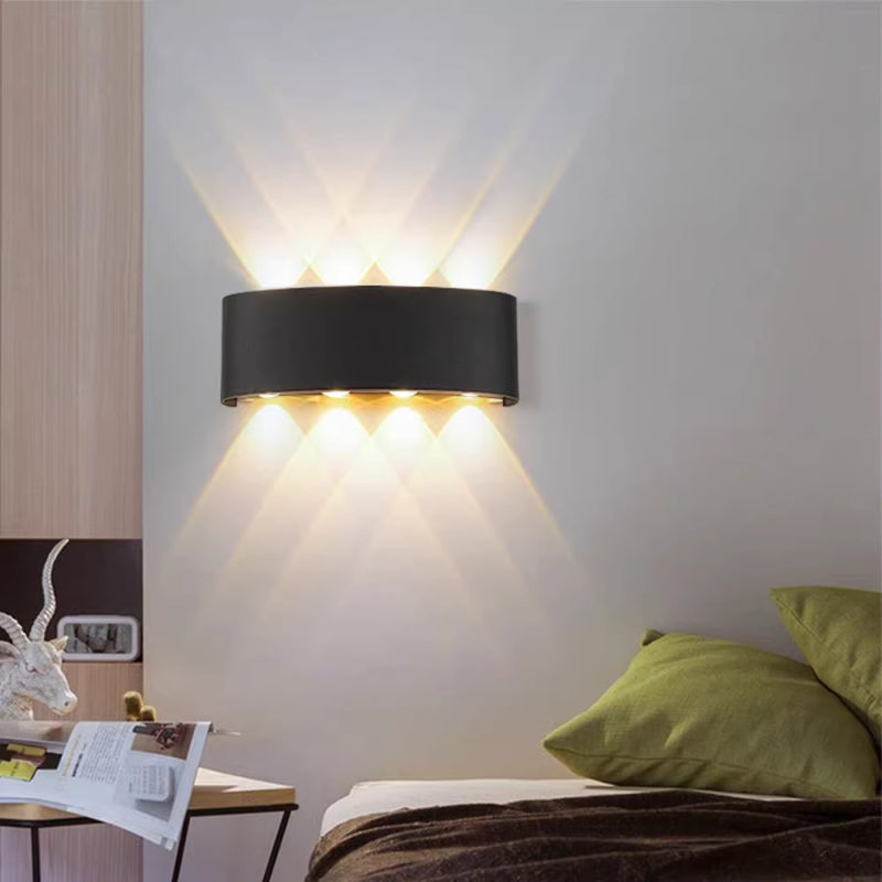 APLICA CU LED EXTERIOR LUMINA CALDA 2056/4 BK