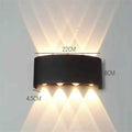 APLICA CU LED EXTERIOR LUMINA CALDA 2056/4 BK