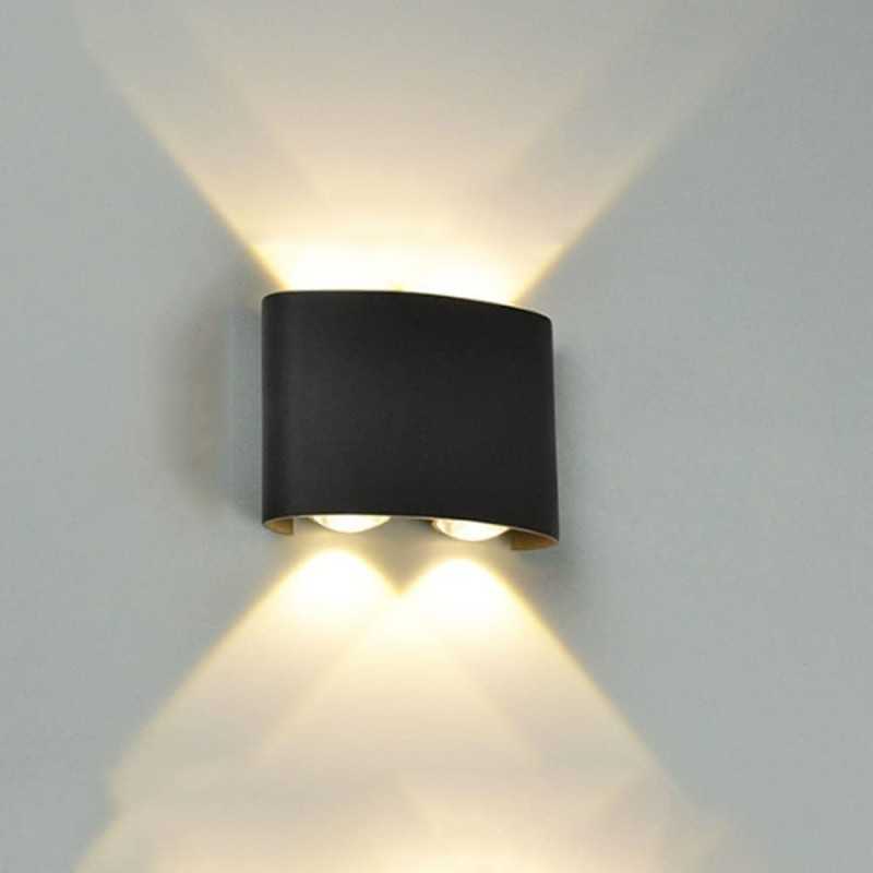 APLICA CU LED EXTERIOR LUMINA CALDA 4W