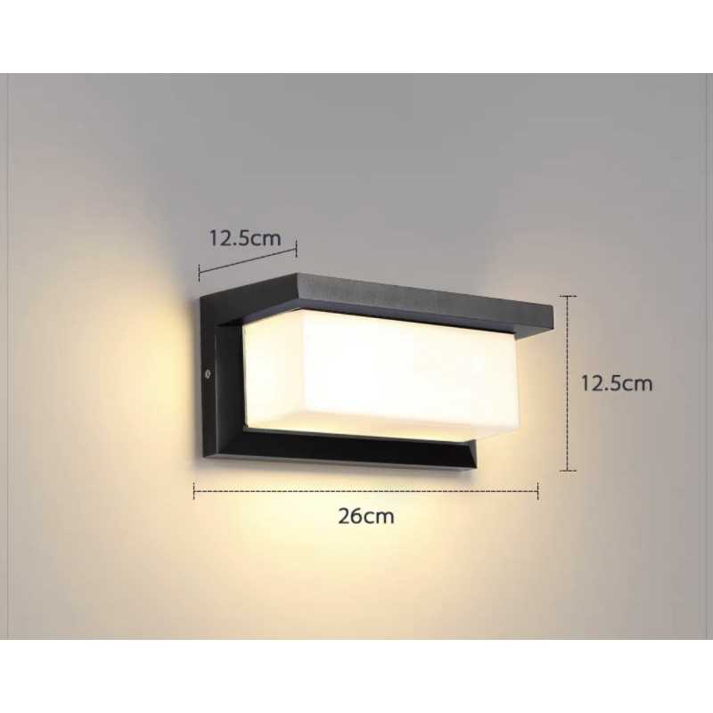 APLICA CU LED EXTERIOR LUMINA CALDA SH 401