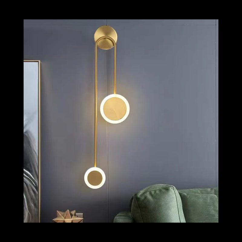 APLICA CU LED LUMINA NEUTRA SE-W2550-GD A+B (2B/SET)