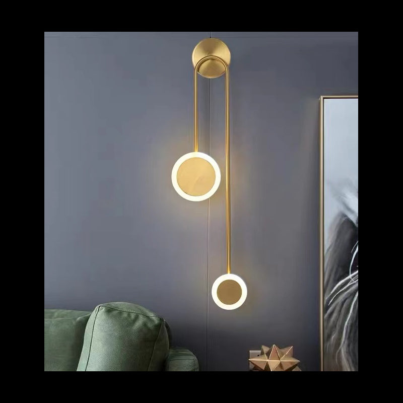 APLICA CU LED LUMINA NEUTRA SE-W2550-GD A+B (2B/SET)
