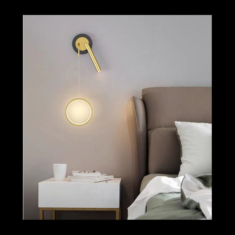 APLICA CU LED LUMINA NEUTRA SE-W2578 GD A+B (2B/SET)