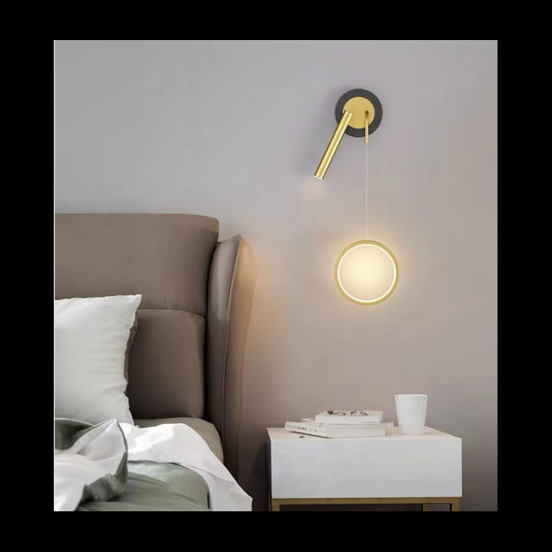 APLICA CU LED LUMINA NEUTRA SE-W2578 GD A+B (2B/SET)