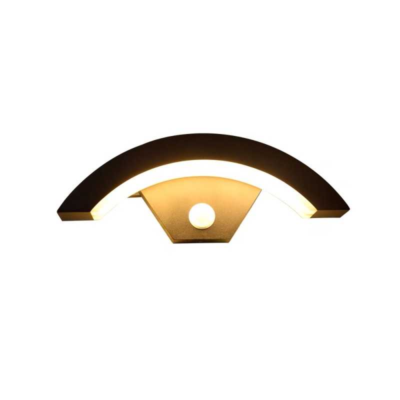 APLICA CU LED +SENZOR DE MISCARE EXTERIOR FB3017 9W 4000K LUMINA NEUTRA