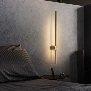 Aplica LED 100cm Bar Minimalist Gold Moderna 34W ,3 Tipuri De Lumina