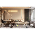 Aplica LED 100cm Bar Minimalist Negru Moderna34W ,3 Tipuri De Lumina