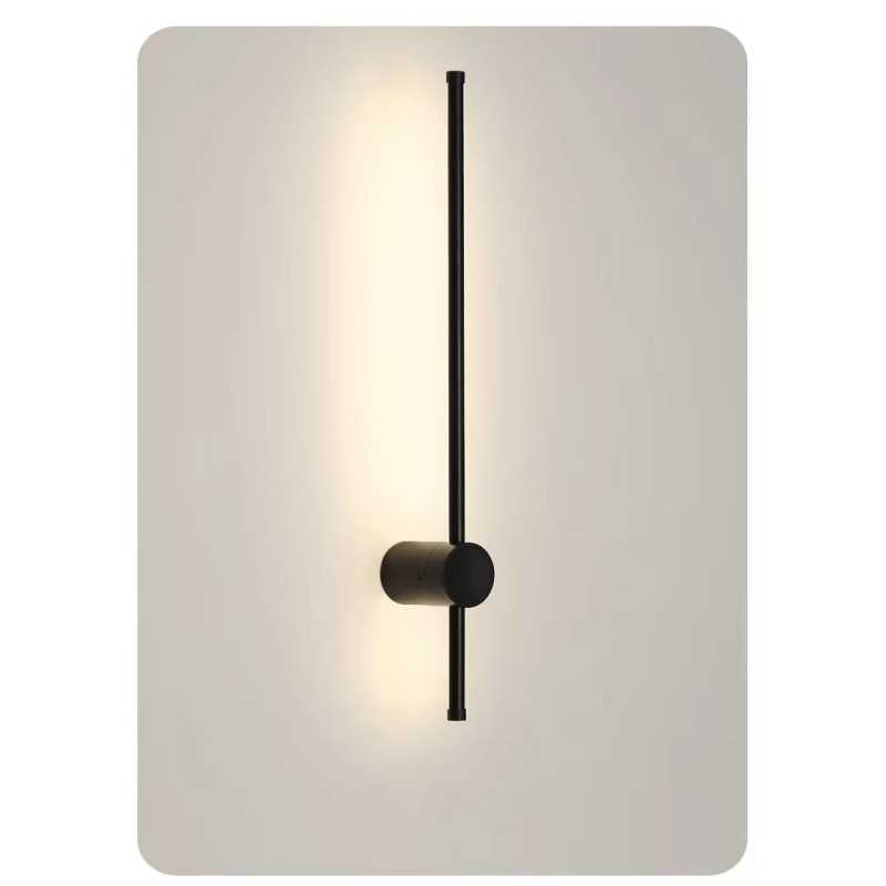Aplica LED 80cm Bar Minimalist Negru Moderna 26W Lumina clada,3 Tipuri De Lumina