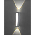 Aplica LED ALb exterior Perete 7W Lumina clada IP65