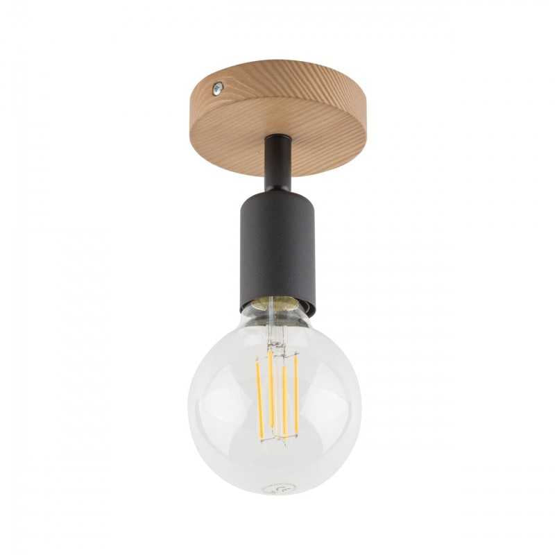 Aplica LED cu Lemn E27 max 1x40w