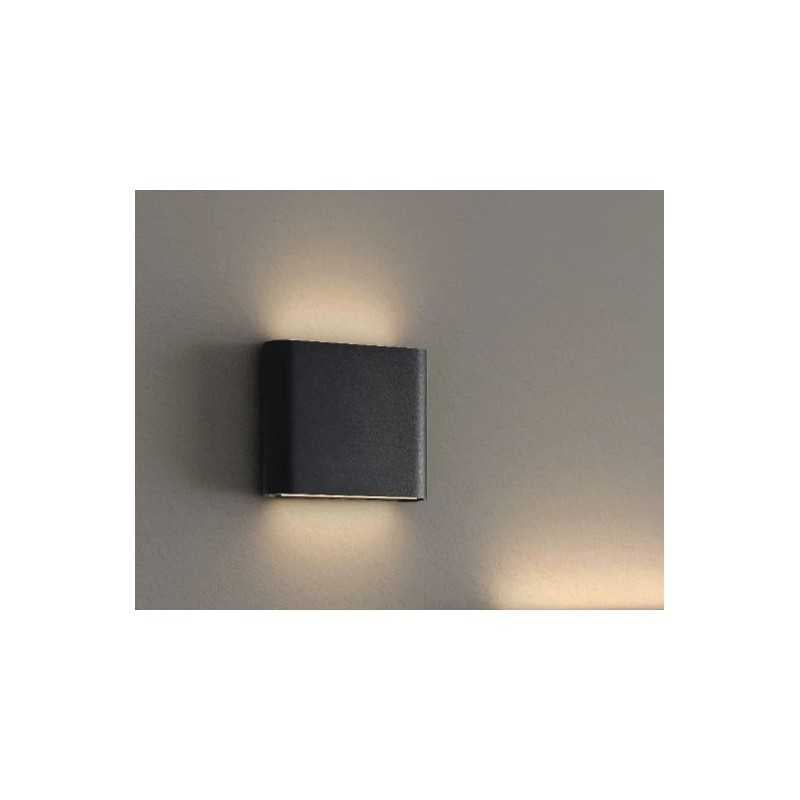 Aplica LED Exterior 6W Negru 3000K