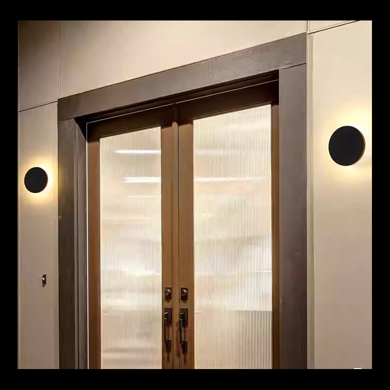 Aplica LED exterior Perete 10W Lumina clada IP65