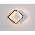 Aplica LED Negru Cu Alb 12W Cu 3 functii 3000k/4000k/6500k