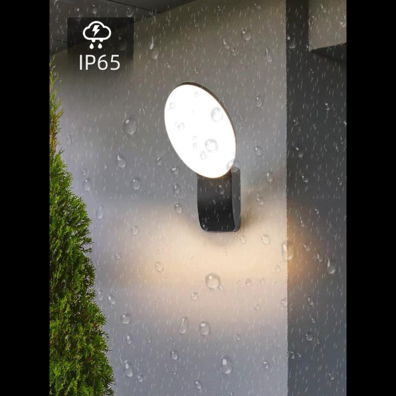 Aplica LED pentru iluminat Exterior, Negru ,12W 3000k 1200lm