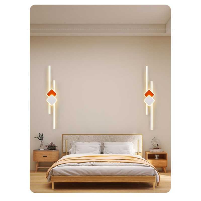 Aplica LED Perete 60W Alb 3 Tipuri De Lumina