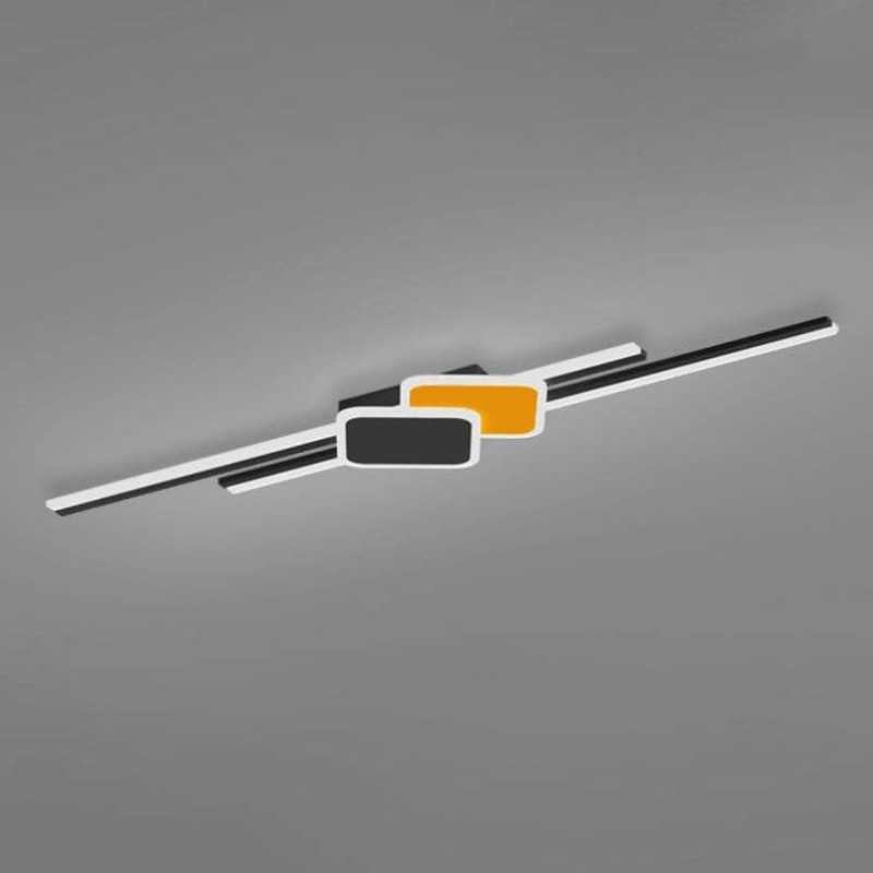 Aplica LED Perete 60W Negru 3 Tipuri De Lumina