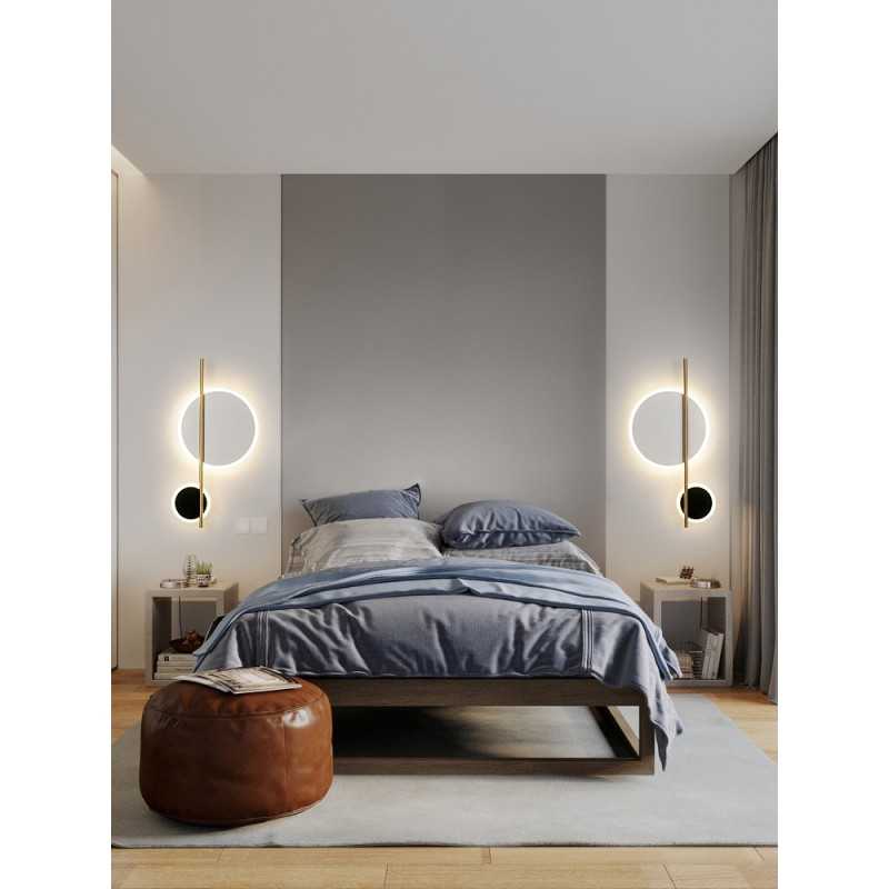 Aplica LED Perete Moderna 34W Cu 3 Tipuri De Lumina