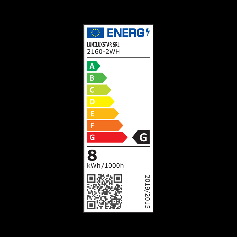 Aplica LED Perete Negru IP65 Moderna 8W Lumina calda