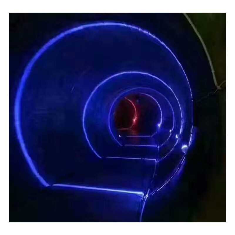 Aplica LED perete tavan exterior IP65 lumina blue 360 grade 5W