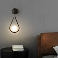 Aplica Neagra Drop De Perete E14x1
