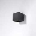 Aplica Perete FSL 2x3W Cub Negru Lumina Reglabila