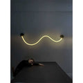 Aplica Tubulara de perete,33W,158CM Silicon moale optic, Textura tesuta, Reglabil .3 Functii lumina