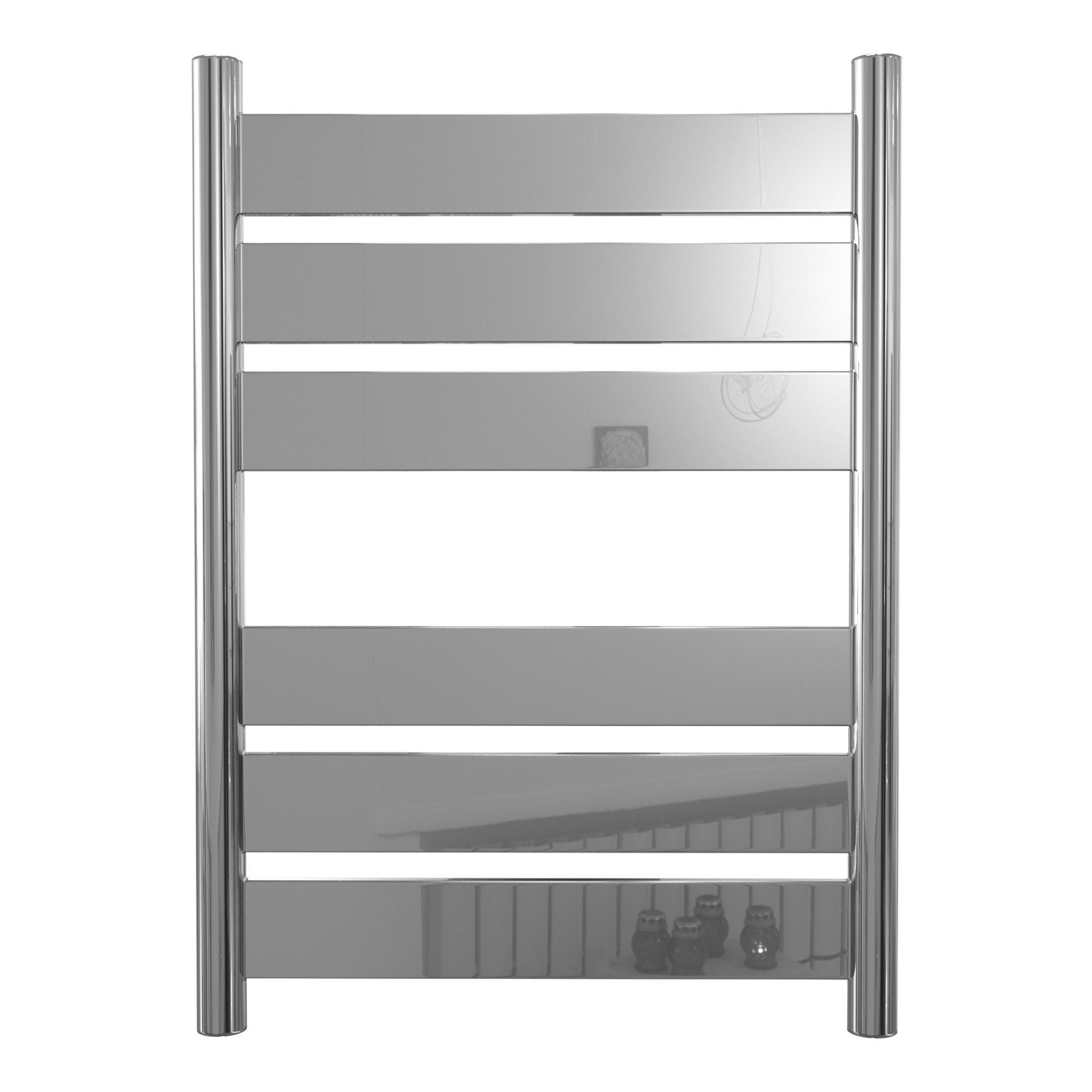 Calorifer baie portprosop decorativ cromat 500/700 mm APOLLO (include kit de instalare)