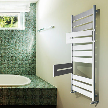 Calorifer baie portprosop decorativ colorat 500/1200 mm APOLLO FLEXI (include kit de instalare)