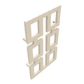 CALORIFER ARENA 058/100 RAL 9010 ATAC CENTRAL + KIT Textured Beige Radox 1001 TEXT - imagine 10