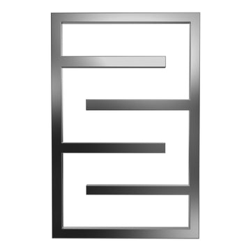 Calorifer baie portprosop decorativ inox 600/915 mm AZTEC (include kit de instalare)