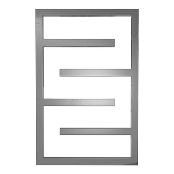 Calorifer baie portprosop decorativ cromat 600/915 mm AZTEC (include kit de instalare)