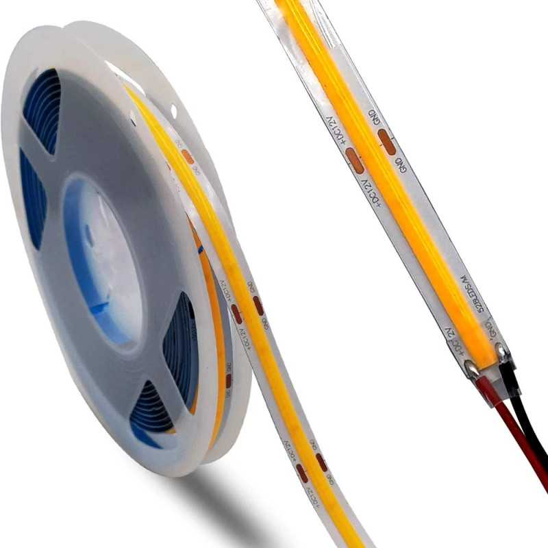 BANDA LED 12V COB 4000K LUMINA NEUTRA