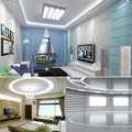 Banda led 12v neon flex set 6500k lumina rece 5m neonflex si sursa de alimentare 60w